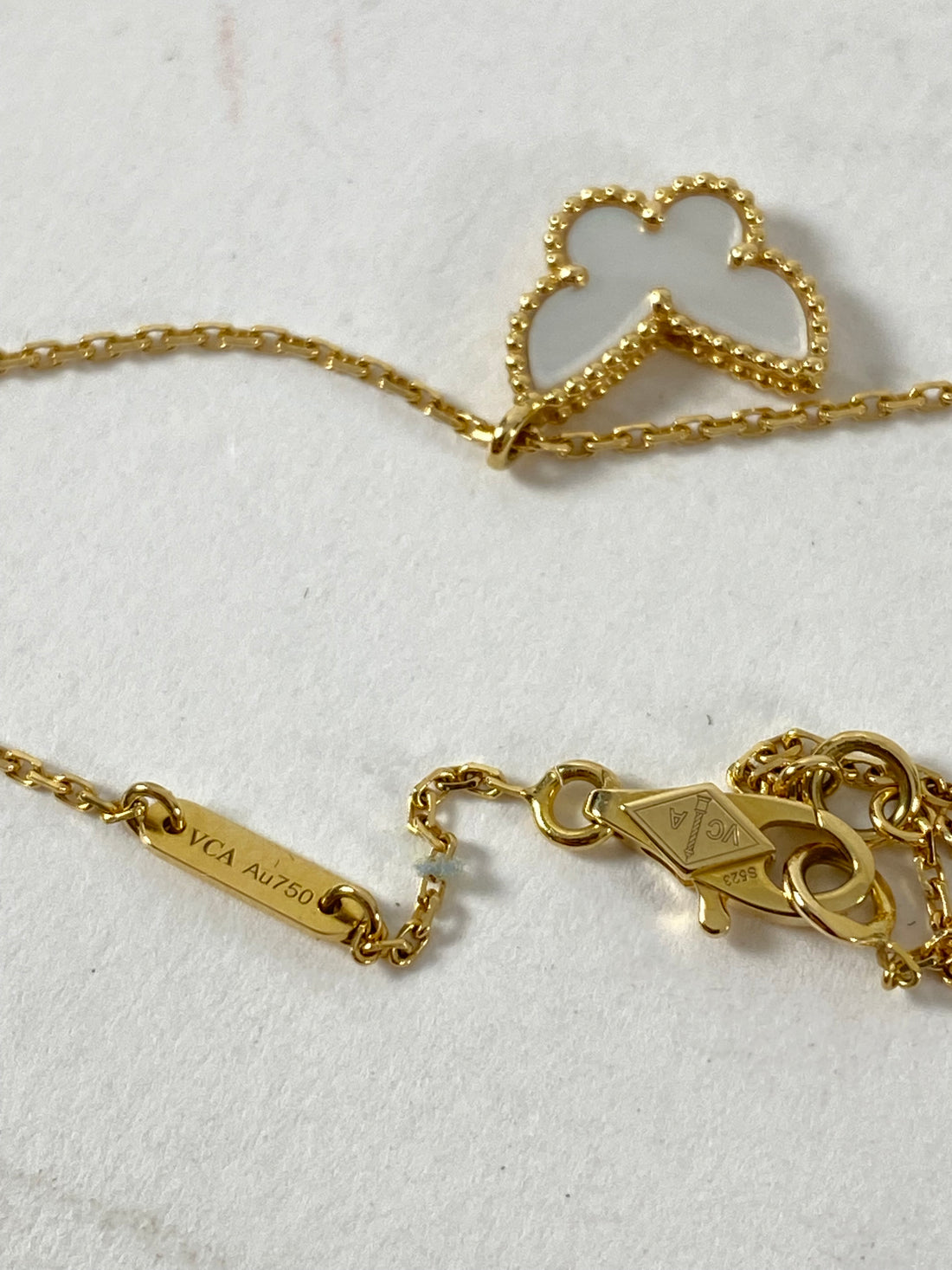 Van Cleef & Arpels Sweet Alhambra Butterfly Necklace