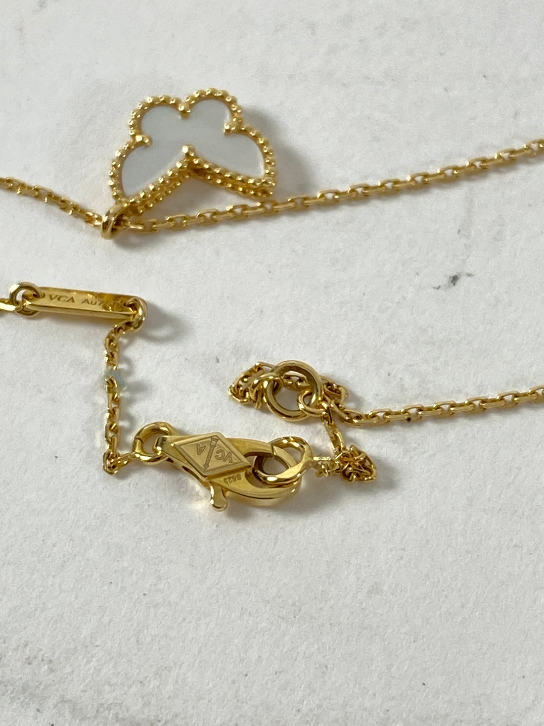 Van Cleef & Arpels Sweet Alhambra Butterfly Necklace