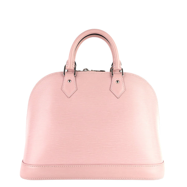 Alma PM Pink Epi Leather Bag with Charms – Poshbag Boutique