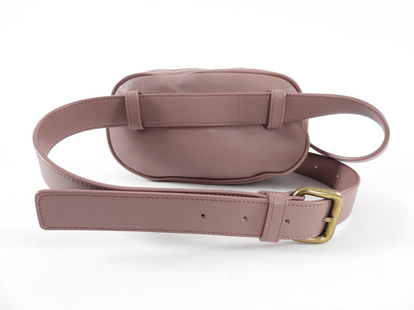 Bottega Veneta Mauve Intrecciato Leather Belt Bag – I MISS  display picture 2