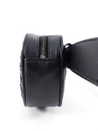 Bottega Veneta Intrecciato Leather Black Belt Bag