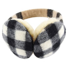 Burberry Nova Check Cashmere and Shearling Ear Muffs