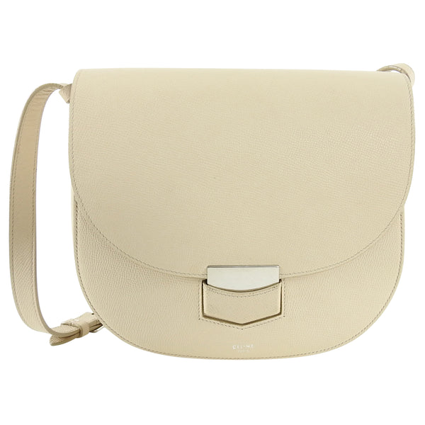 Celine Taupe Trifold Clutch Chain Bag – I MISS YOU VINTAGE