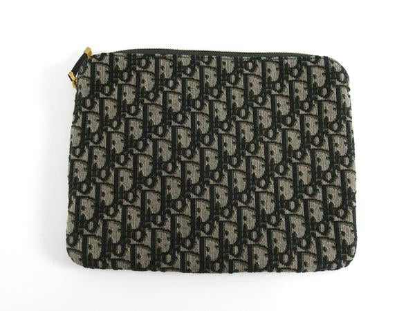 Dior homme iPadケース　2011SS Christian Dior Homme Dark Green Trotteur Monogram Ipad Mini Case