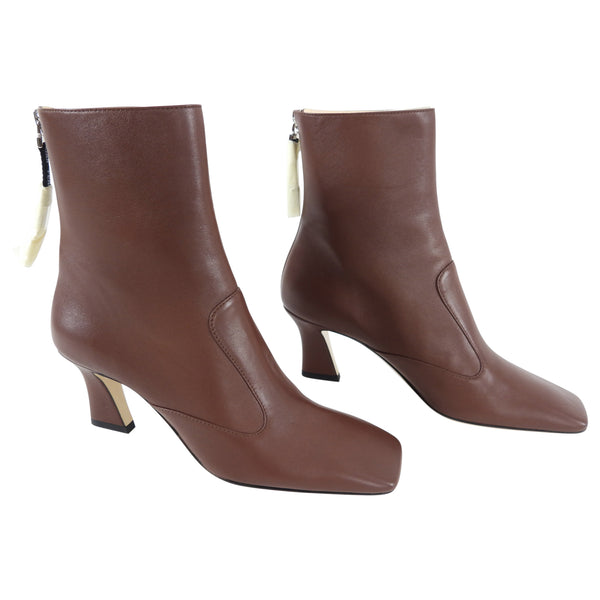 Fendi leather ankle on sale boots