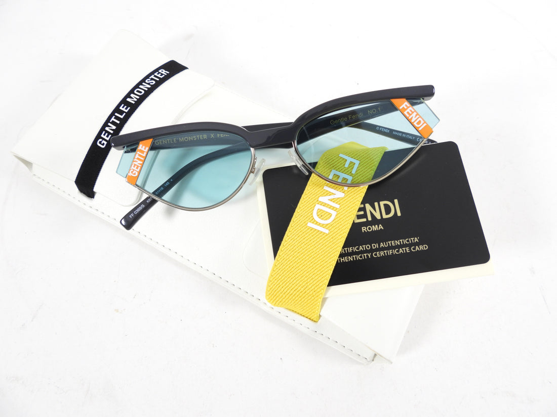 Fendi x Gentle Monster No.1  Blue Sunglasses