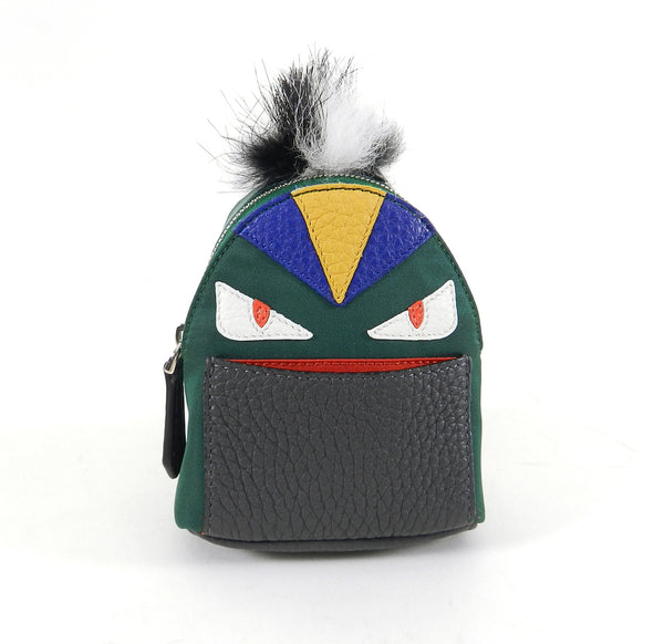 fendi monster mini backpack charm Fendi Fall 2015 micro monster backpack bag bug charm – I MISS YOU VINTAGE