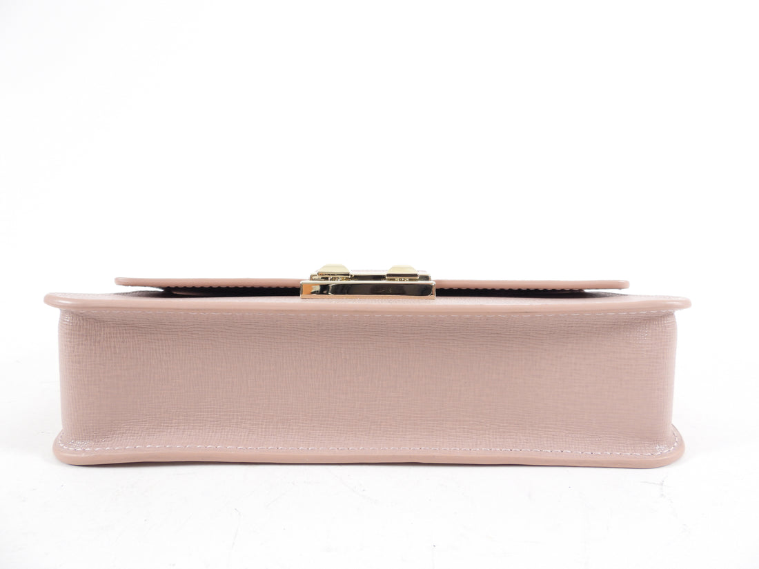 Furla Pale Quartz Pink Small Crossbody Bag