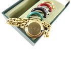 Gucci Vintage Ladies Link Watch with Interchangeable Bezels