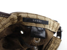 Gucci Brown Monogram Canvas Newsboy Hat with Grommets