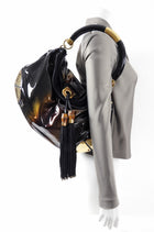 Gucci Patent Leather Ombre Indy Hobo Bag