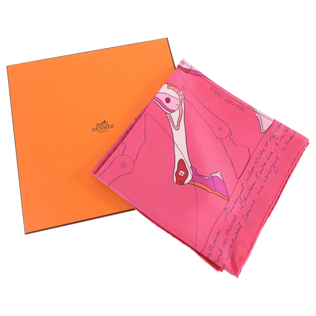 Hermes Le Pegase D’Hermes Pegasus Silk 90cm Scarf