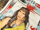 Hermes Wako-Ni Native American Woman 90cm Silk Scarf