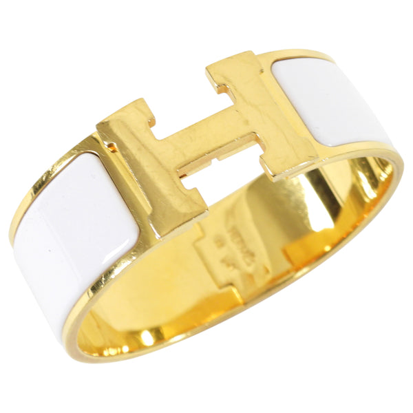 Shop HERMES Clic Clac H bracelet by Luxurywithdiscounts