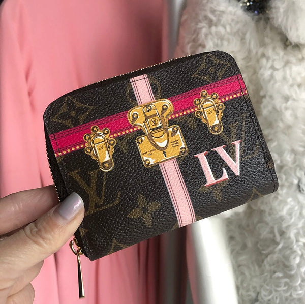 Louis Vuitton Monogram Canvas Summer Trunk Zippy Wallet