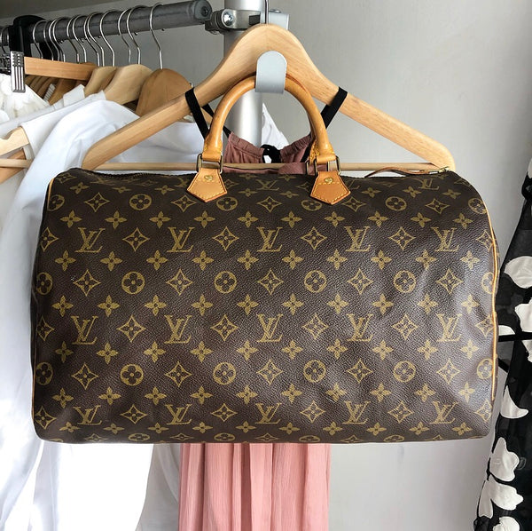 Authentic Preloved Louis Vuitton Monogram Speedy 40 Bag – YOLO Luxury  Consignment