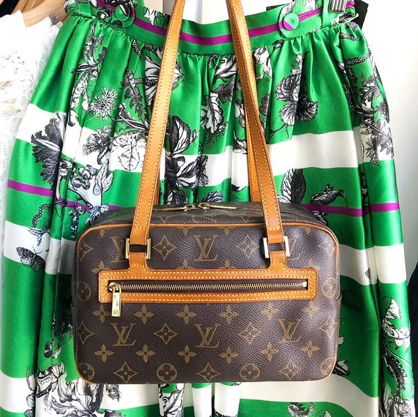 Louis Vuitton, Bags, Louis Vuitton Cite Mm Monogram Shoulder Y2k Bag