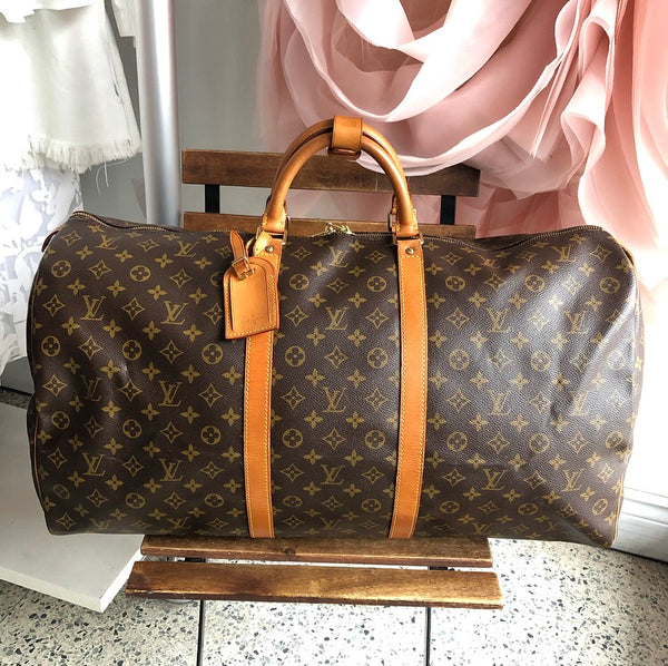LOUIS VUITTON, Weekend bag, Keepall 60. Vintage Clothing & Accessories -  Auctionet