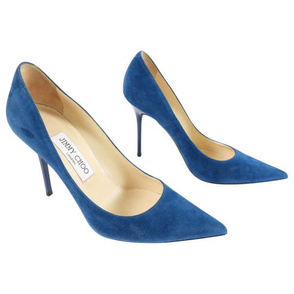 Navy blue best sale jimmy choo shoes