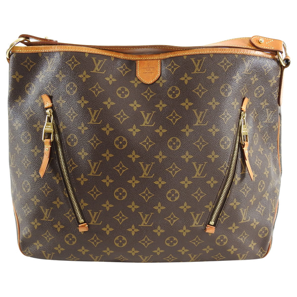 LOUIS VUITTON Bag Delightful GM Monogram Canvas Shoulder Tote Added insert  A839