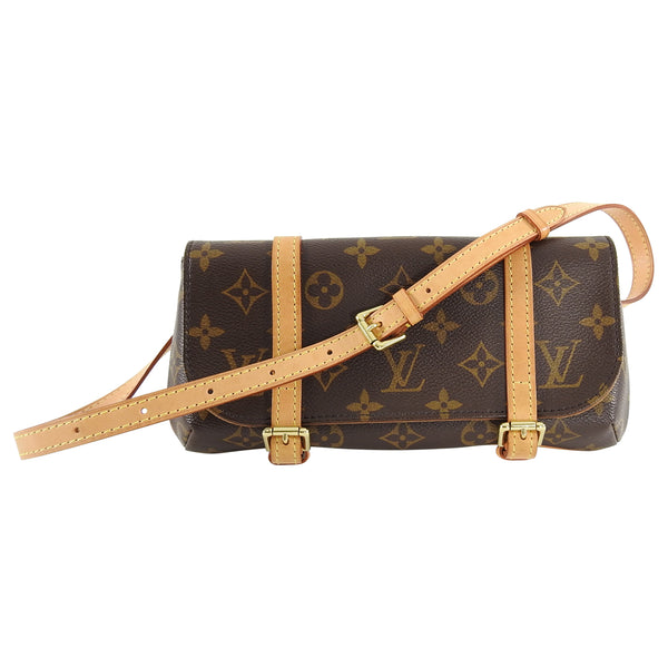 Brown Louis Vuitton Monogram Pochette Marelle Belt Bag