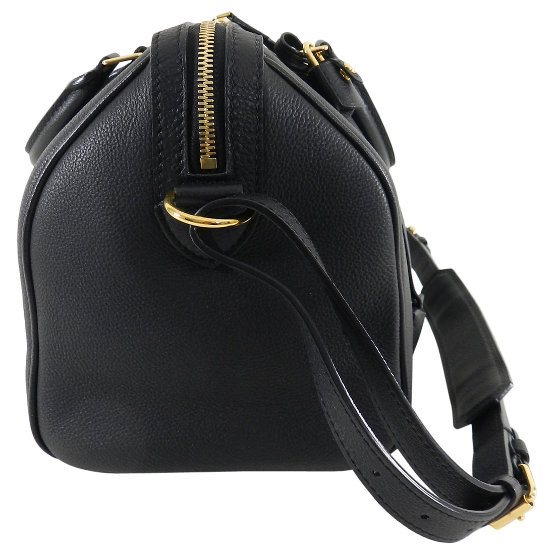 Louis Vuitton Black MM Sofia Coppola Boston Bag