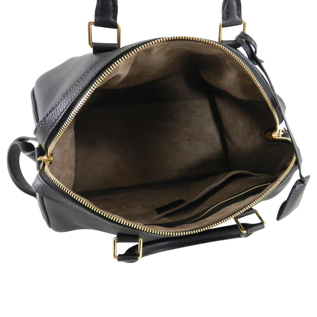 Louis Vuitton Black MM Sofia Coppola Boston Bag