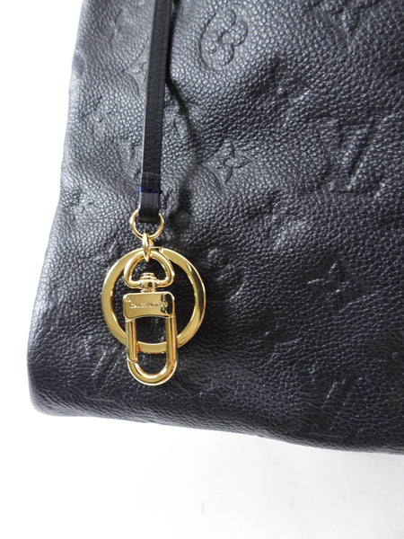 Louis Vuitton Black Empreinte Leather Artsy MM Shoulder Bag – I