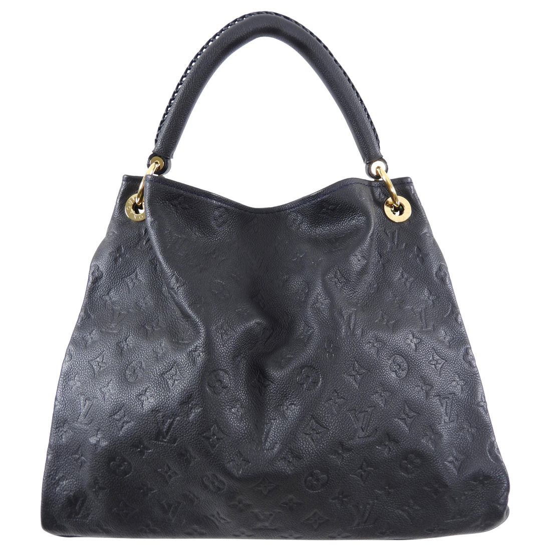 Louis Vuitton Black Empreinte Leather Artsy MM Shoulder Bag