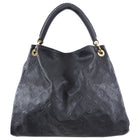 Louis Vuitton Black Empreinte Leather Artsy MM Shoulder Bag