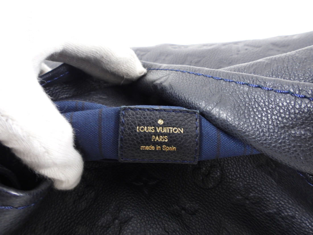 Louis Vuitton Black Empreinte Leather Artsy MM Shoulder Bag