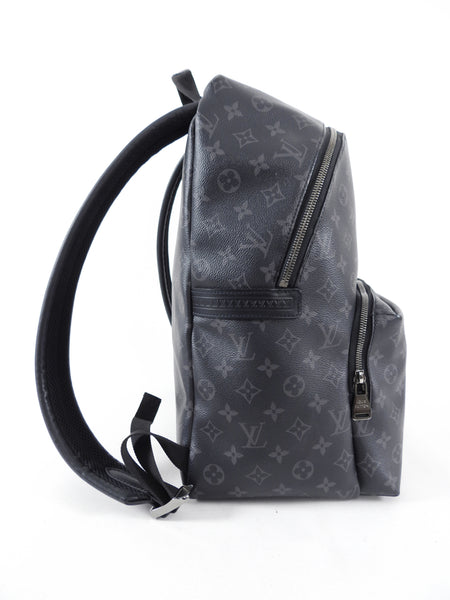 Pre-owned Louis Vuitton Apollo Backpack Monogram Eclipse Gray