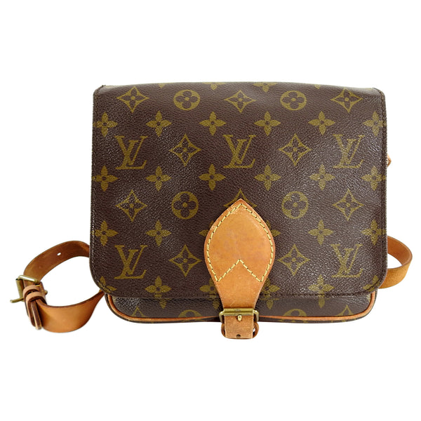 Louis Vuitton Cartouchiere PM Monogram Canvas Tote Bag