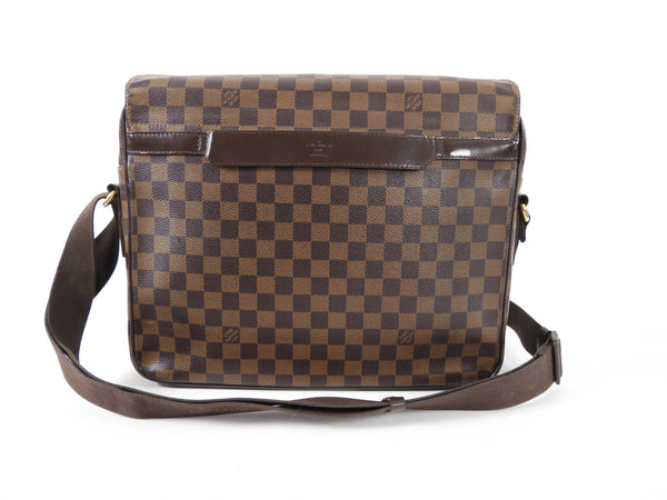 LOUIS VUITTON Shelton MM Damier Ebene Briefcase Attache – Debsluxurycloset