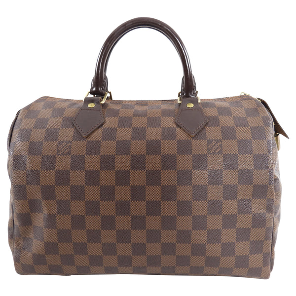 Louis Vuitton Damier Ebene Canvas Speedy Bags 30 N41531  Louis vuitton  handbags outlet, Louis vuitton handbags, Fashion