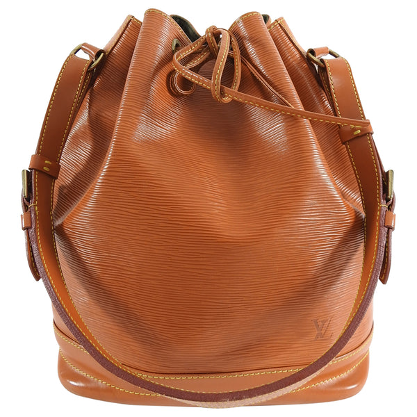 Authentic Louis Vuitton Epi Noe Bucket Bag. Size - Depop