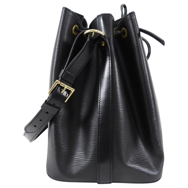 Louis Vuitton Sénateur pouch in black epi leather