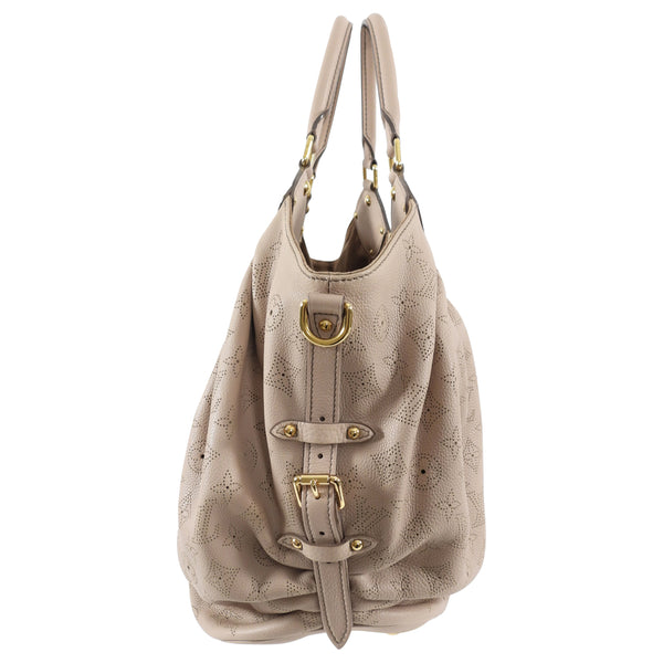 Louis Vuitton M95548 Gris XL Mahina Leather Hobo Shoulder Bag - The Attic  Place