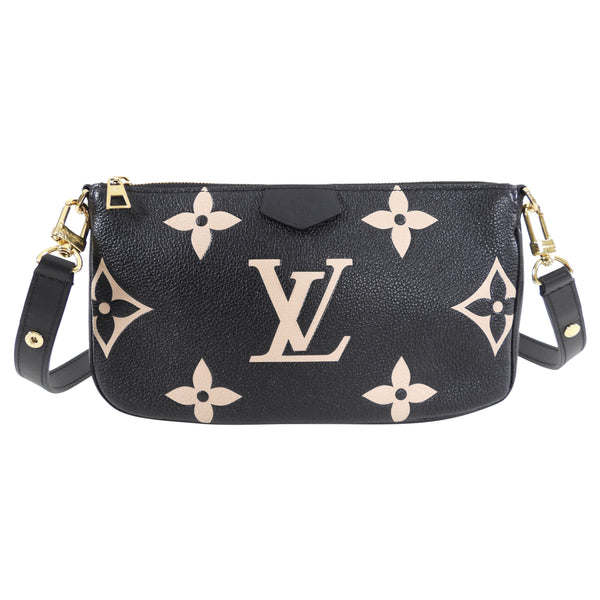 Louis Vuitton // 2022 Black Monogram Empreinte Multi Pochette Accessories  Bag – VSP Consignment