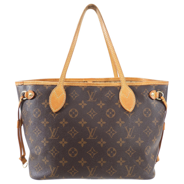 LOUIS VUITTON LV Used Tote Bag Neverfull PM Monogram Canvas M41000 #BY781 S