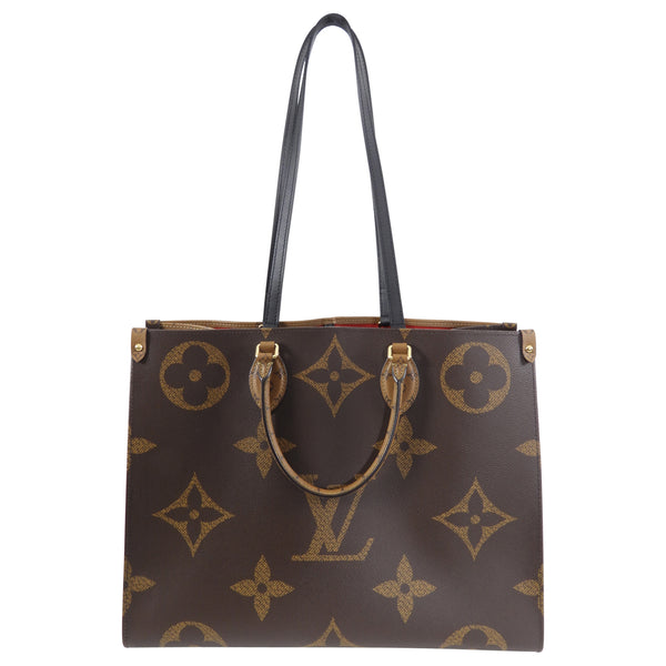 Louis Vuitton On The Go GM Monogram Giant Brown Tote Bag – I MISS YOU  VINTAGE