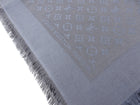 Louis Vuitton Grey Monogram Shawl Scarf
