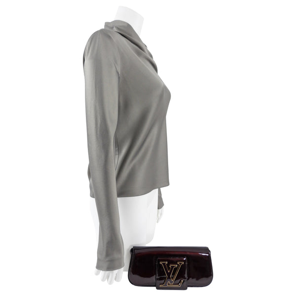 Louis Vuitton Amarante Vernis Pochette SoBe Clutch Bag - Yoogi's