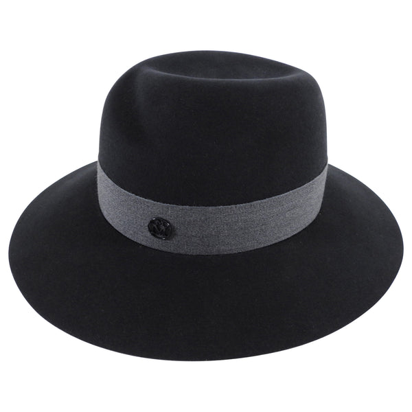 Maison Michel Black Felt Virginie Fedora Hat - L – I MISS  display picture 1