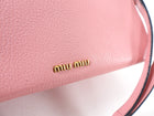 Miu Miu Pink Madras Click Top Handle Satchel Bag