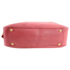 Miu Miu Pink Leather Small Zippered Handbag