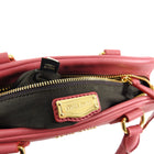 Miu Miu Pink Leather Small Zippered Handbag