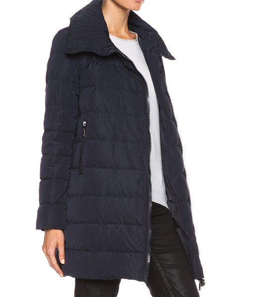 Moncler Midnight Navy Gerboise Down Filled Puffer Coat - S – I