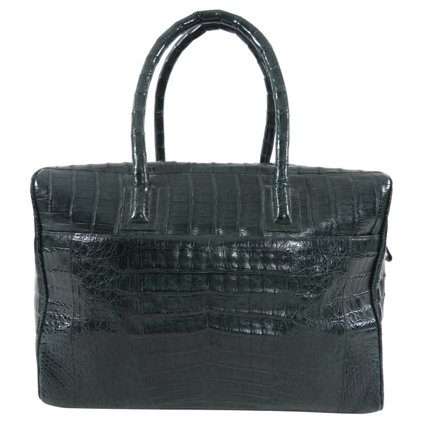 Nancy Gonzalez Dark Green Crocodile Bag – I MISS YOU VINTAGE