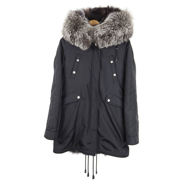 Jackets & Coats, Belleville Nicole Benisti Reversible Fur Lined Parka 2425  Firm Reg333 New